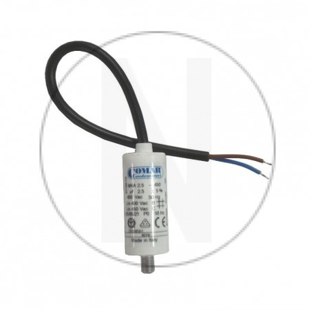 Condensateur à câble 2.5 µF - english version
