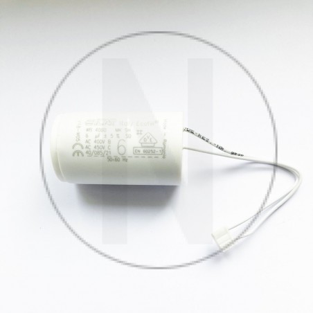 Condensateur pour volet roulant Bubendorff 6 µF avec connecteur - english version