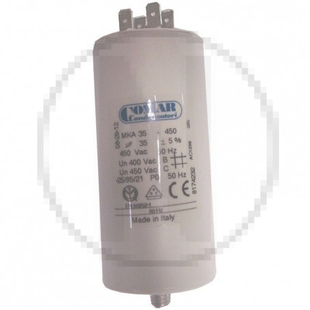 Condensateur à cosse 35 µF - english version