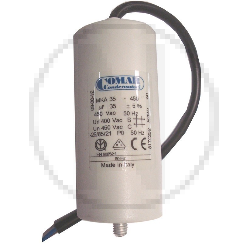 Condensateur à câble 35 µF - english version