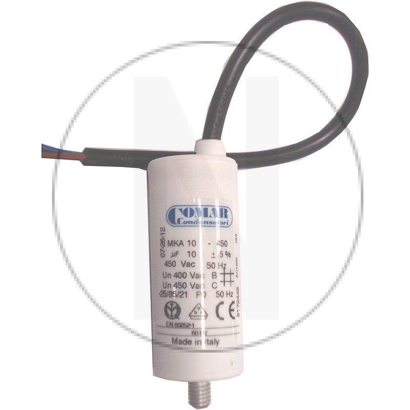 Condensateur à câble 10 µF - english version