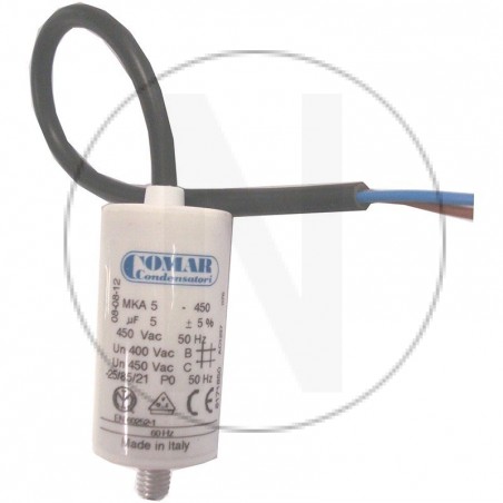 Condensateur à câble 5 µF - english version