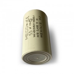 Condensateur MECO 5,5 uF pour volet roulant Somfy ou Simu
