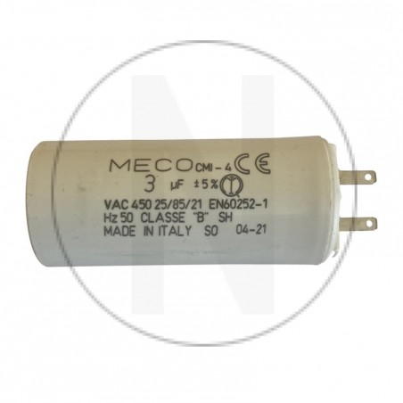 Condensateur 3 µF - 2 cosses 2.8mm - english version