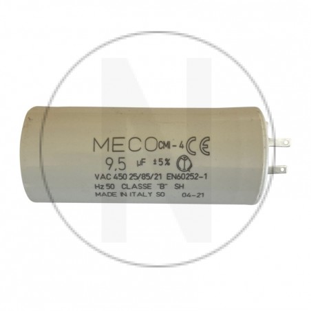 Condensateur pour volet roulant SOMFY 9,5 µF Condensateur pour volet roulant SOMFY 9,5 µF