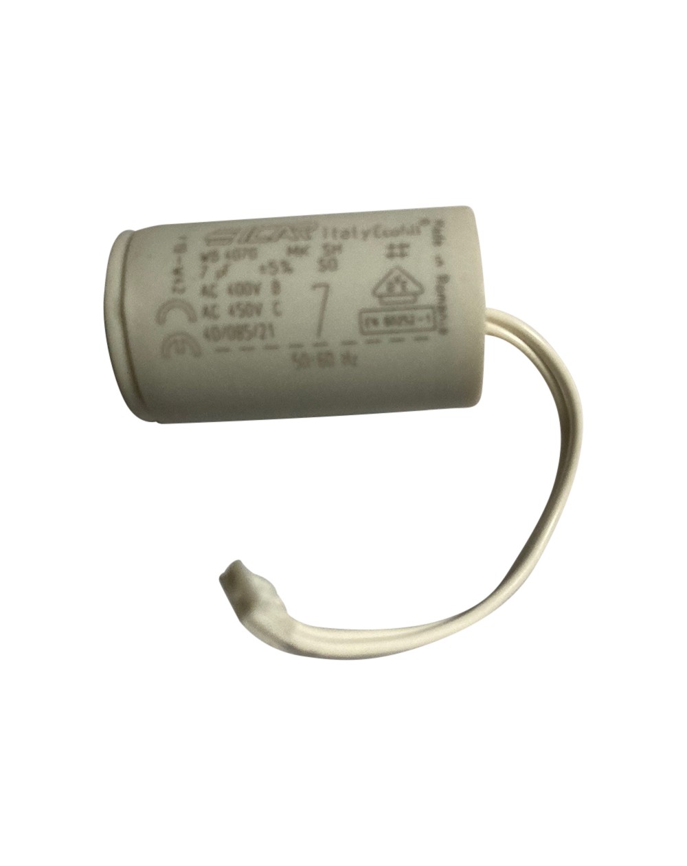 Condensateur pour volet roulant Bubendorff 7 µF avec adaptateur - english version