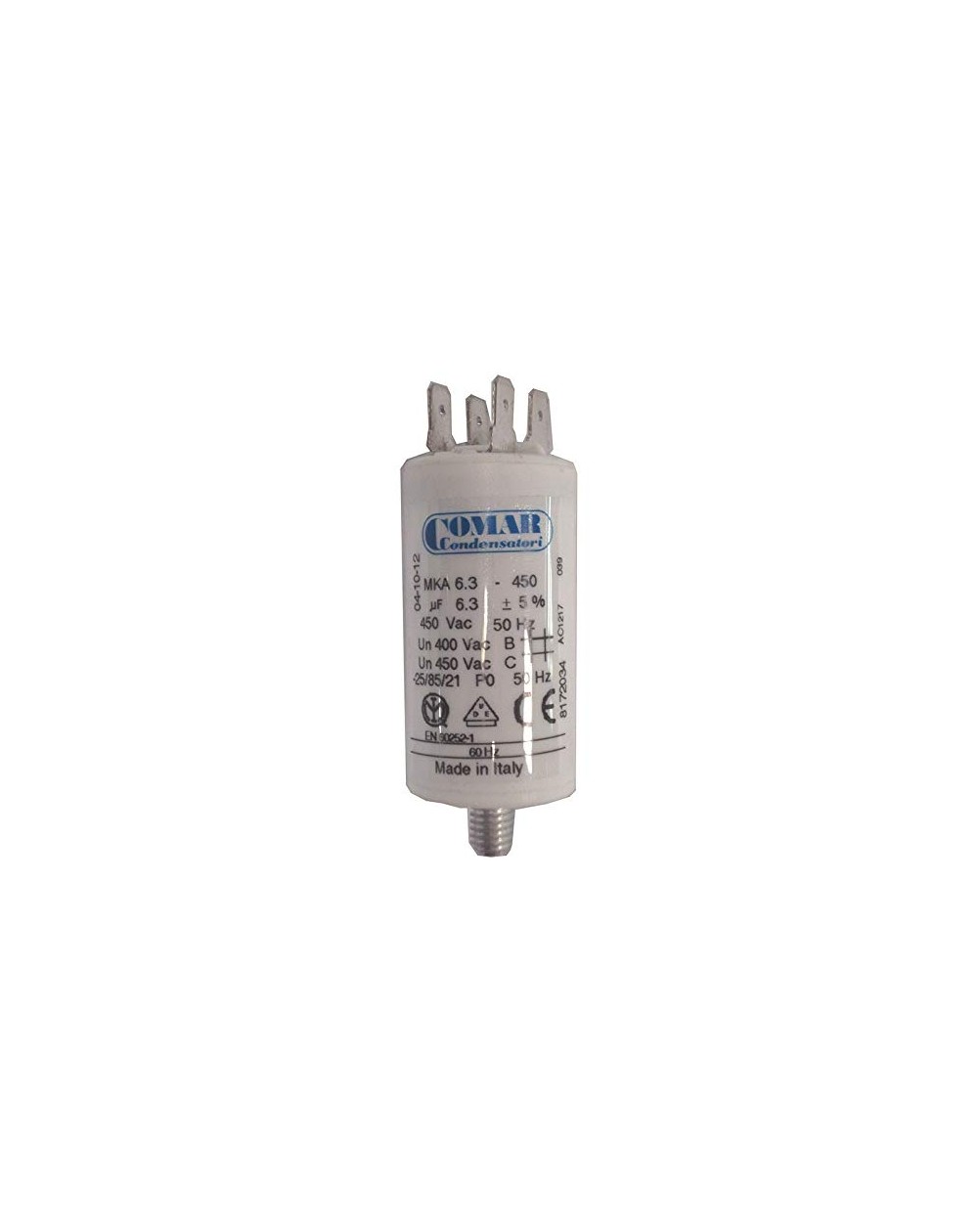 Condensateur à cosse 6.3 uf de marque COMAR pour hotte aspirante