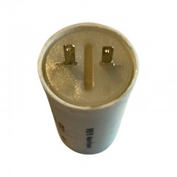 Condensateur à cosse 3 uF - remplace le 2,8uF  - 28 x 52 mm - pour volet SOMFY -SIMU -ou a-