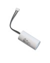 Condensateur à câble 4 µFavec connecteur - english version