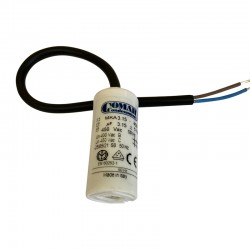 Condensateur à câble 3.15 µF - Fond Plat - COMAR