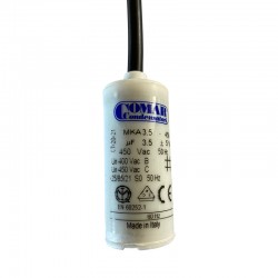Condensateur à câble 3.5 µF avec connecteur - COMAR