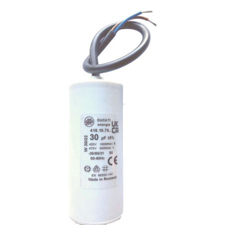 Condensateur 30 uF à câble  - DUCATI