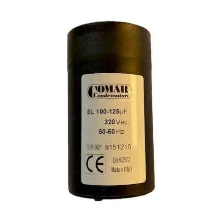 Condensateur Intermittent 100 - 125 µF 320 VAC - COMAR