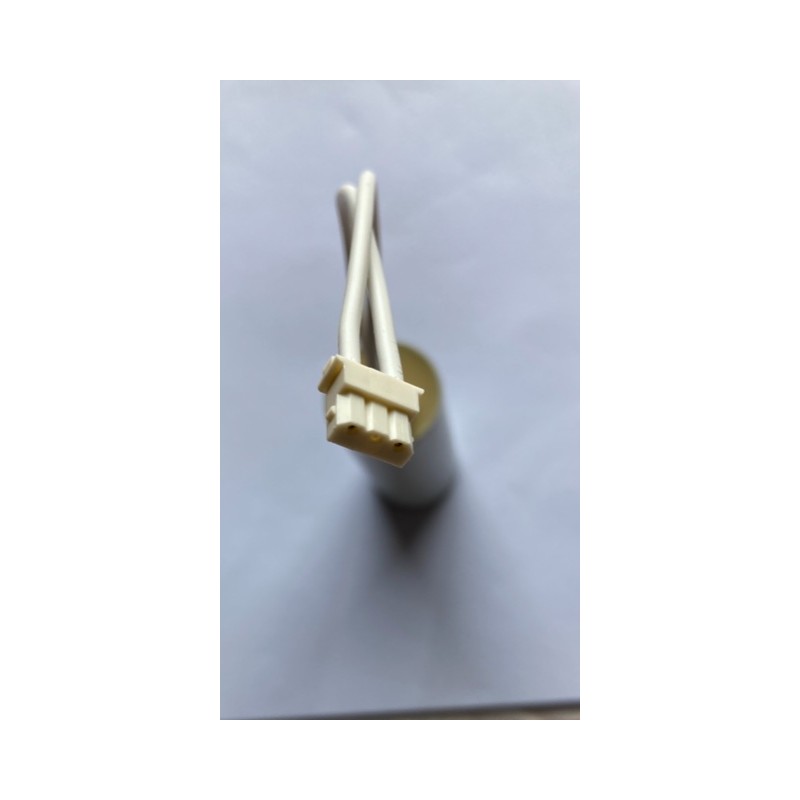 Condensatore Permanente 4µF Con Connettori Faston 6,3mm - Made In Italy, 25x55mm Fondo Piatto