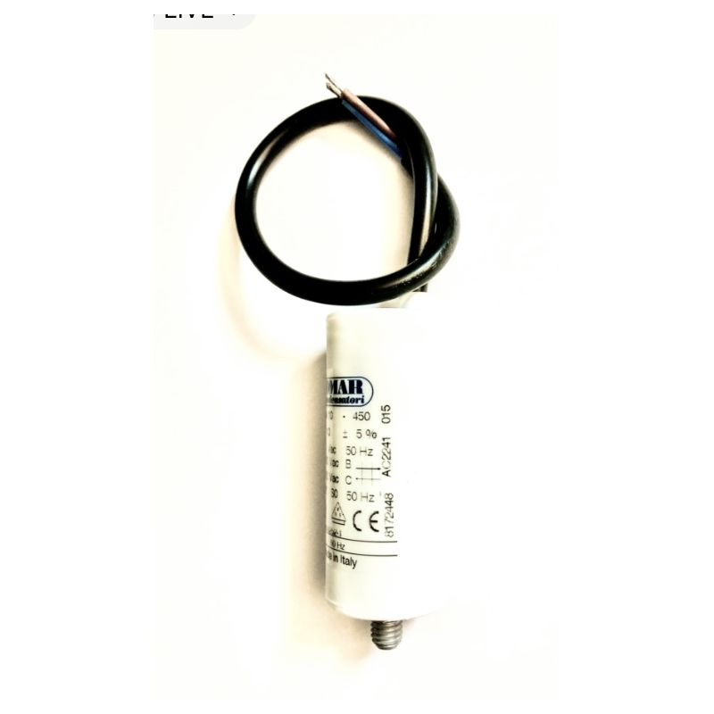 Condensateur Volet Bubendorff Condensateur De Moteur 10 UF ± 5%/475 V GRD 36 X 58 Mm, Ducati Condensateur Volet Roulant Bubendorff