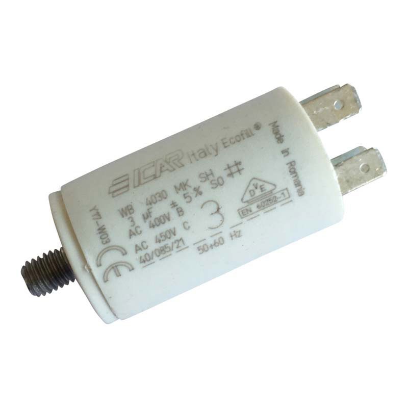 Condensateur permanent moteur à cosse 3 µF