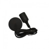DOUILLE E27 SILICON + CABLE 2 M NOIR