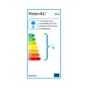 DOUILLE E27 SILICON + CABLE 2 M BLANC