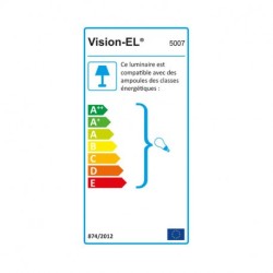 DOUILLE E27 SILICON + CABLE 2 M JAUNE