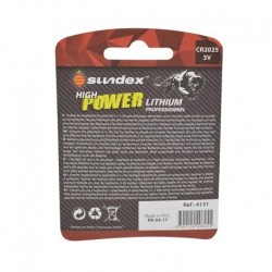 PILES CR 2025  X 5  3V  LITHIUM  SUNDEX   40-240