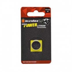 PILES LITHIUM   CR 1620   3V  SUNDEX  X 1   40-240