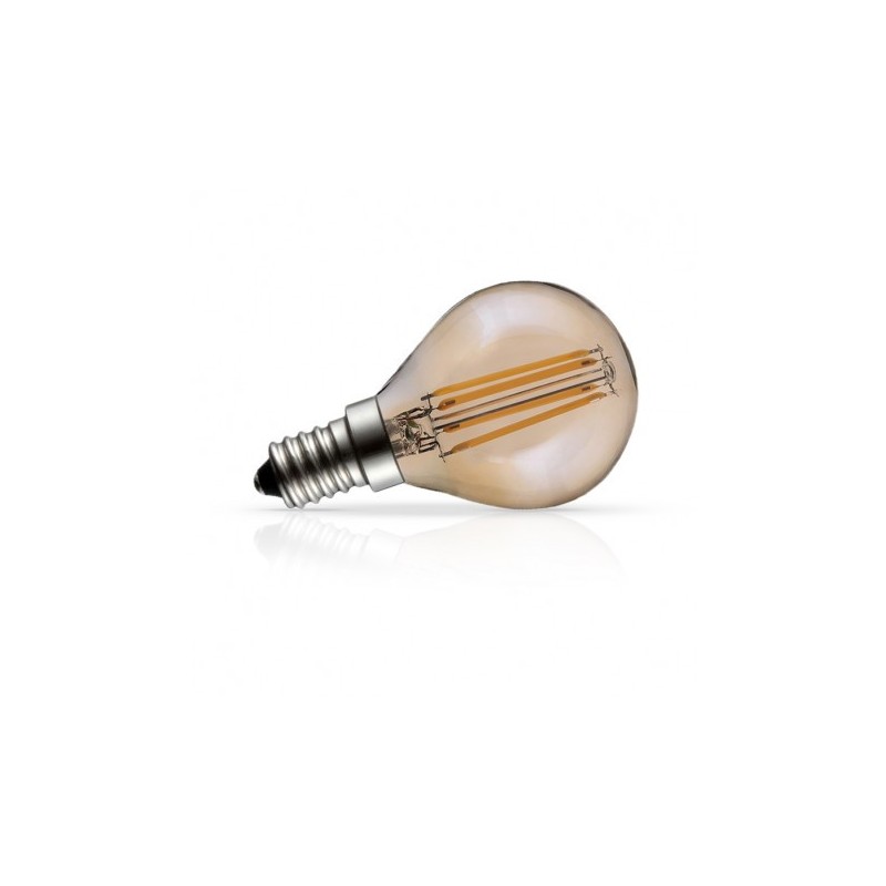 Ampoule LED E14 Filament Golden Bulb P45  4W 2700°K Boite