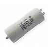 Condensateur à cosse 10 uF - 4 cosses 6.35 mm - tige filetée