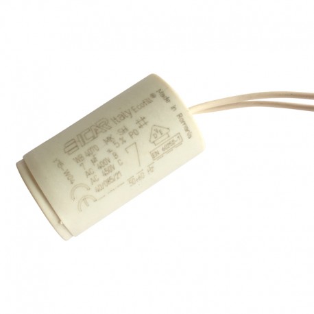 Condensateur permanent moteur /à fils 7/µF